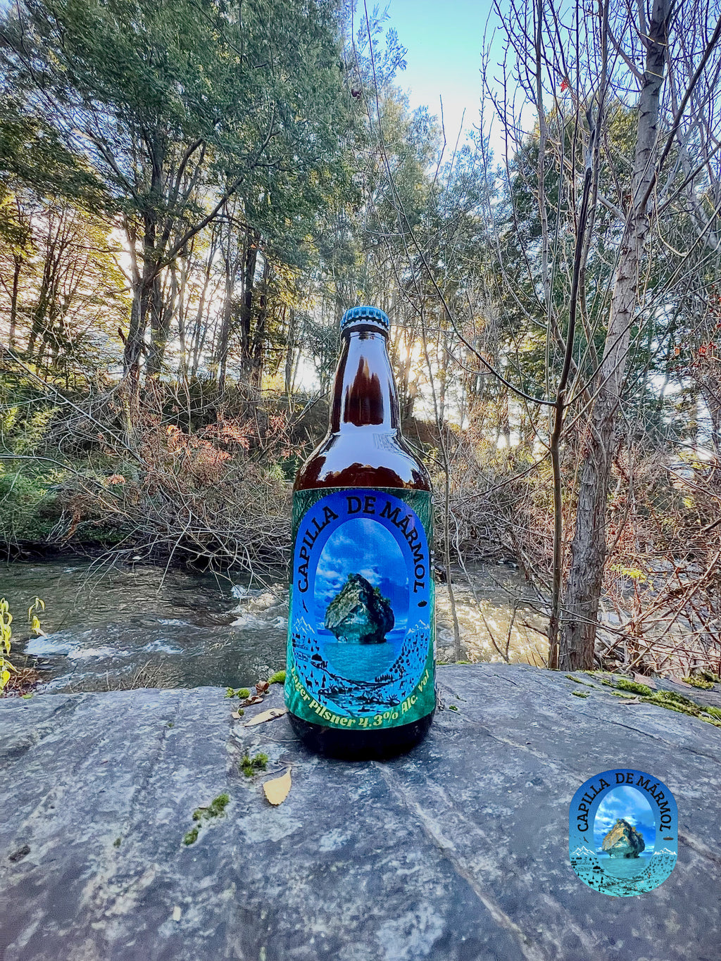 🍺 Cerveza Capilla de Mármol | Lager Artesanal de la Patagonia Chilena