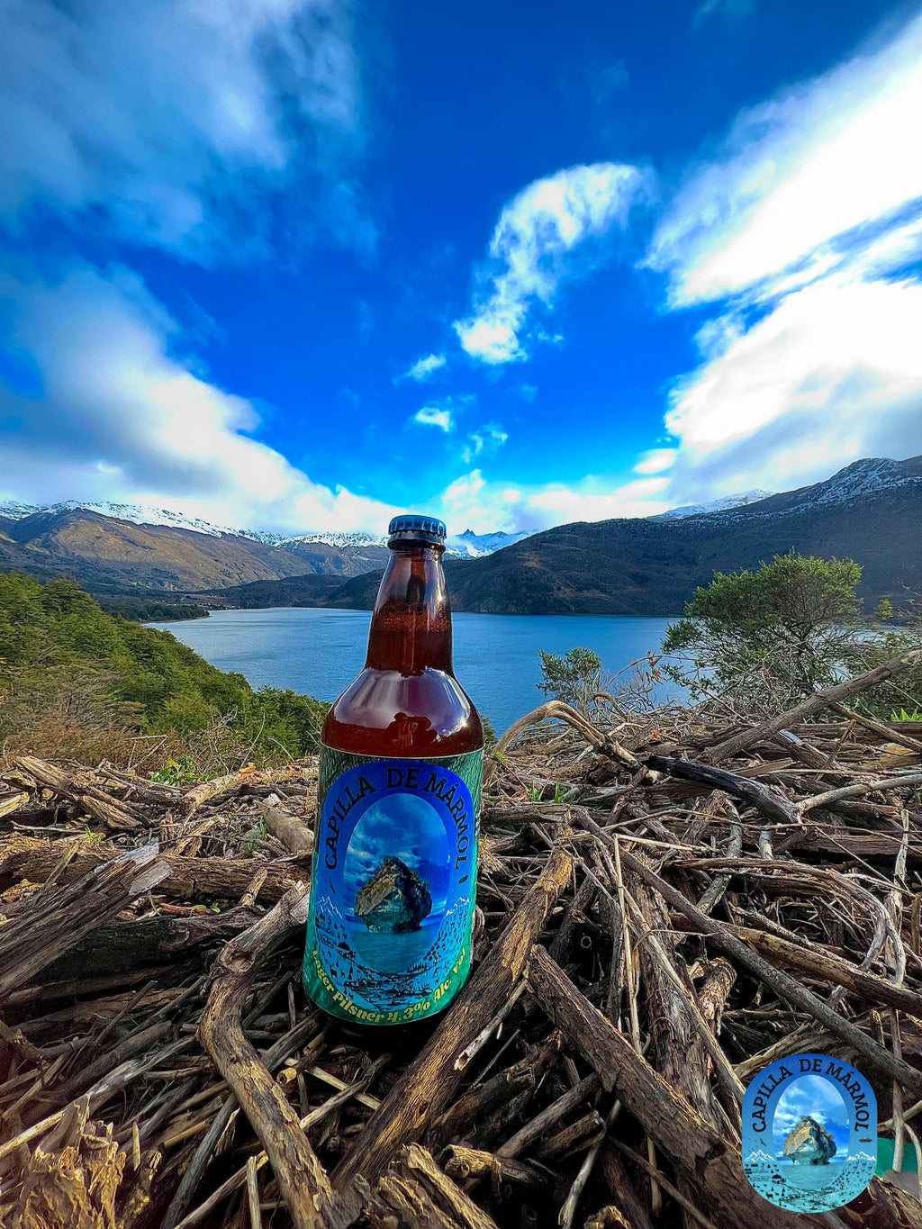 🍺 Cerveza Capilla de Mármol | Lager Artesanal de la Patagonia Chilena