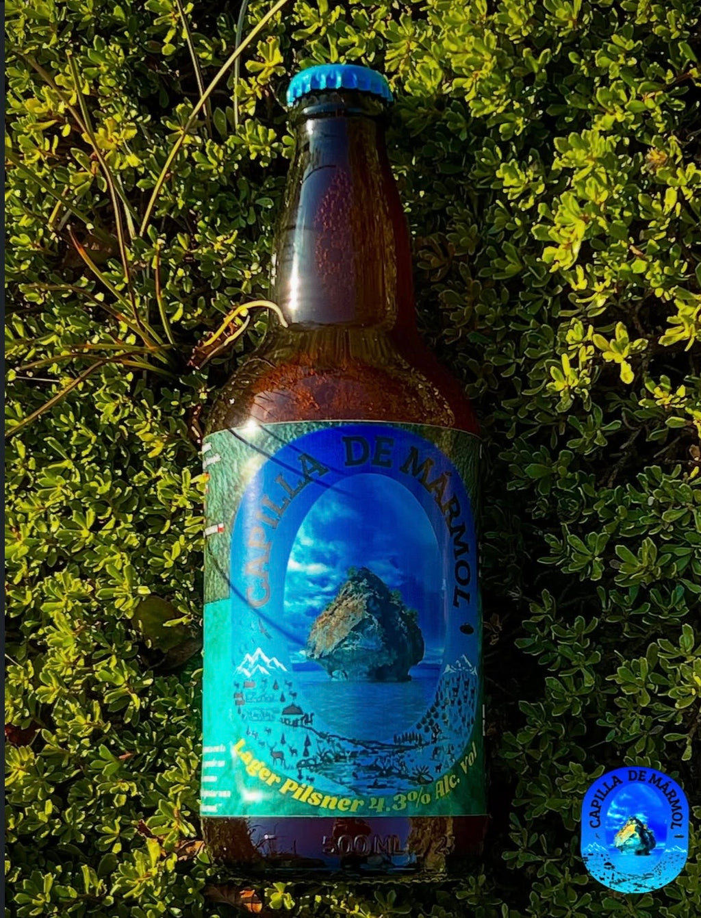 🍺 Cerveza Capilla de Mármol | Lager Artesanal de la Patagonia Chilena