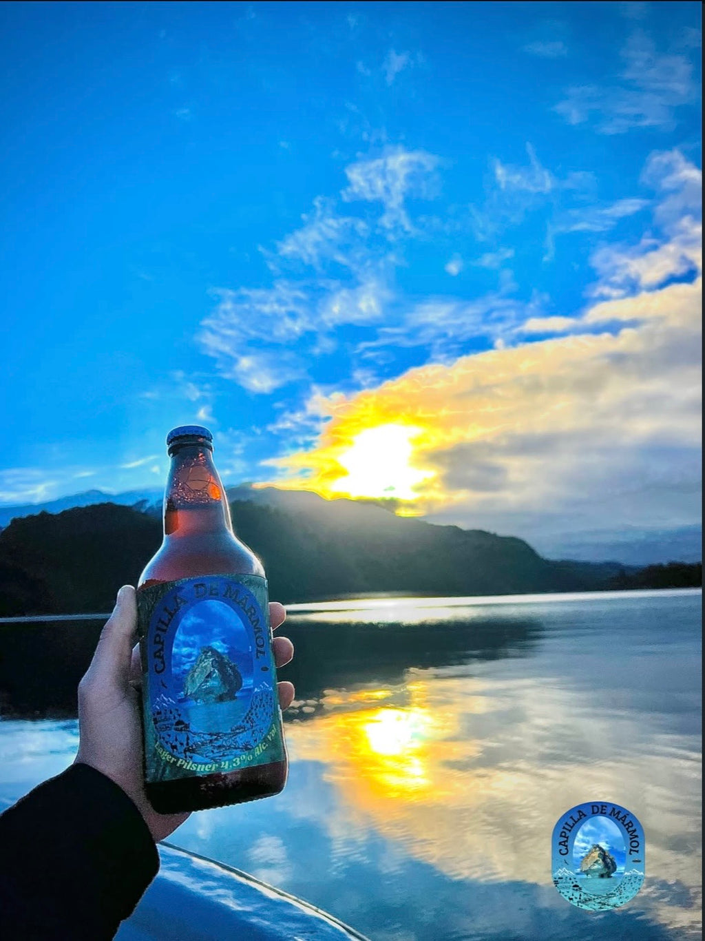 🍺 Cerveza Capilla de Mármol | Lager Artesanal de la Patagonia Chilena