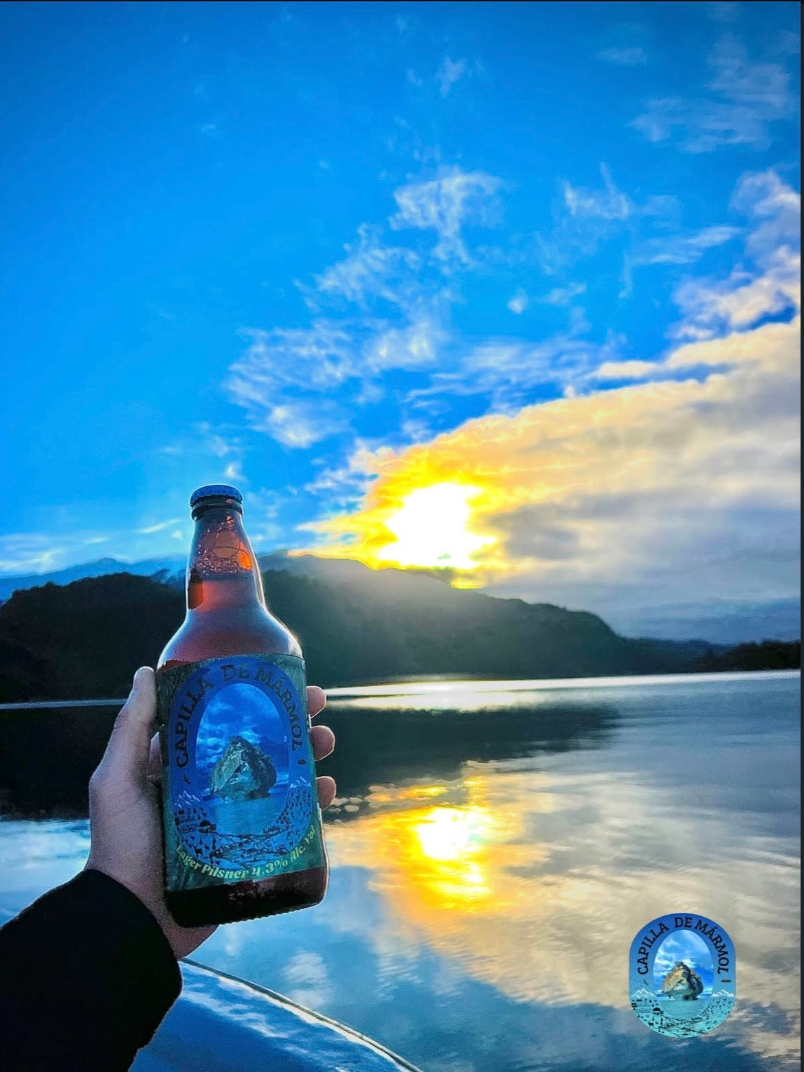 🍺 Cerveza Capilla de Mármol | Lager Artesanal de la Patagonia Chilena