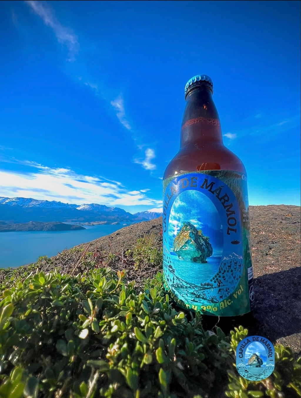 🍺 Cerveza Capilla de Mármol | Lager Artesanal de la Patagonia Chilena