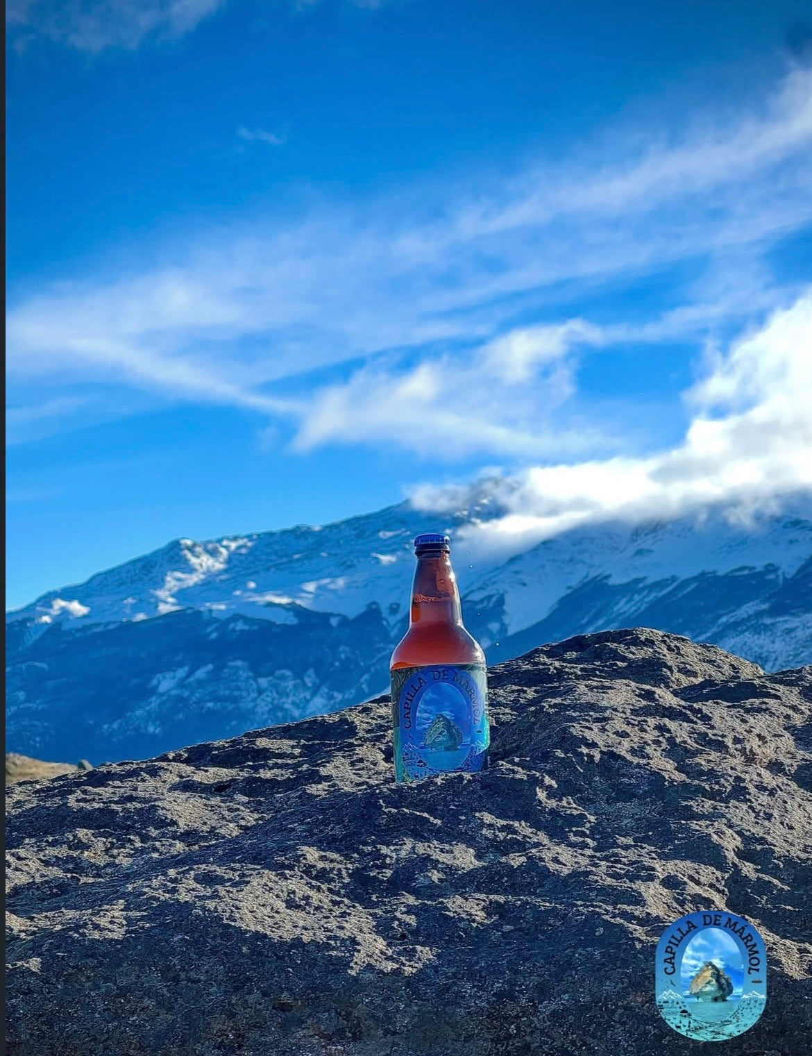 🍺 Cerveza Capilla de Mármol | Lager Artesanal de la Patagonia Chilena