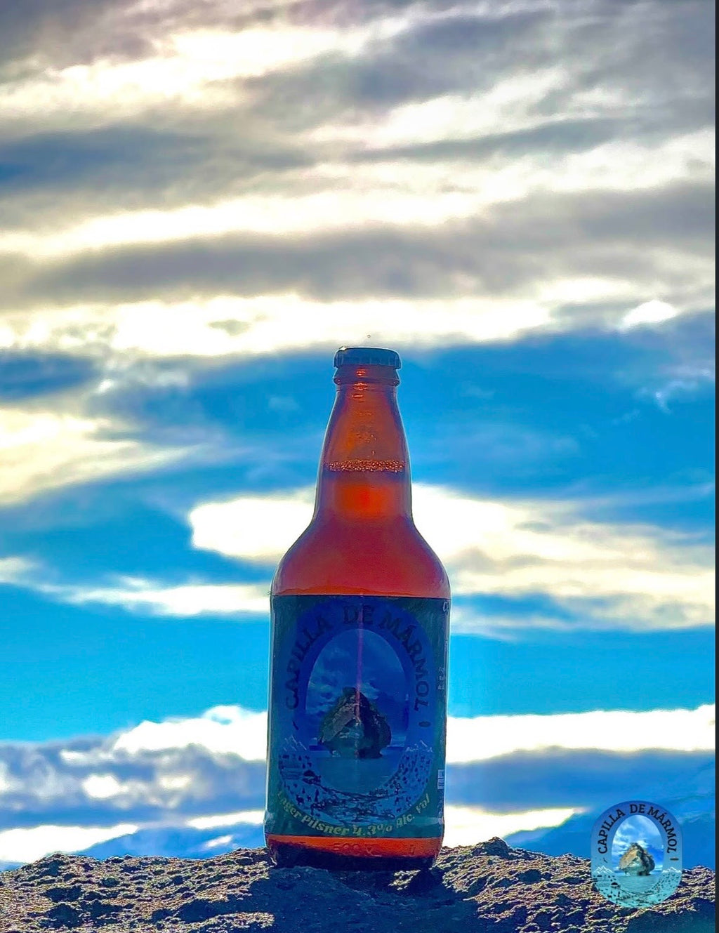 🍺 Cerveza Capilla de Mármol | Lager Artesanal de la Patagonia Chilena