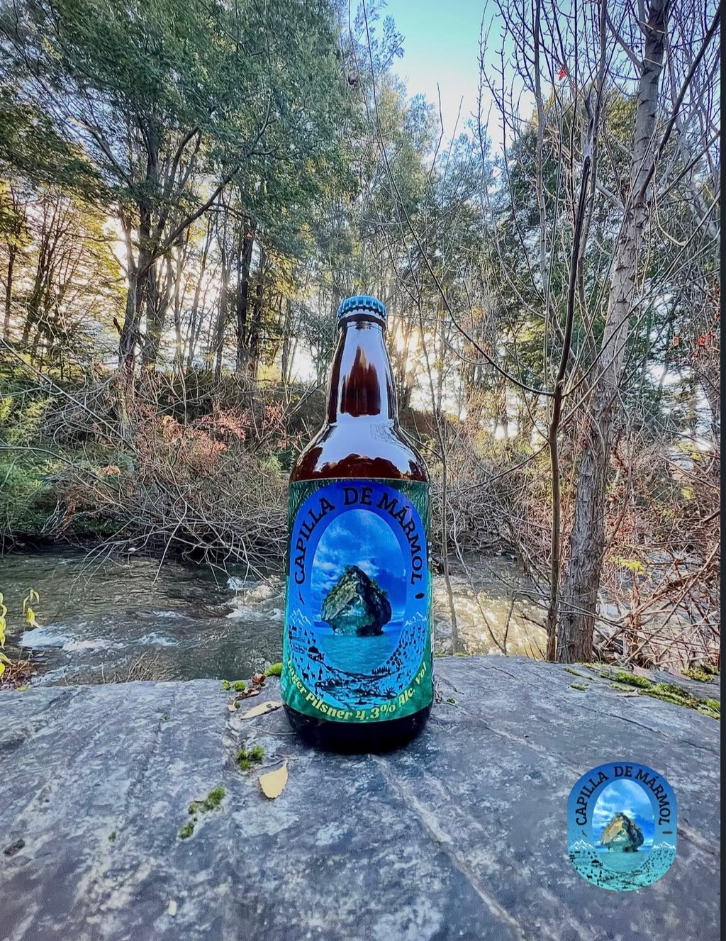 🍺 Cerveza Capilla de Mármol | Lager Artesanal de la Patagonia Chilena